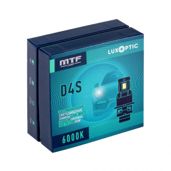 Купить D4S светодиодные LED лампы 6000К MTF-Light LUXOPTIC в Нижнем Новгороде